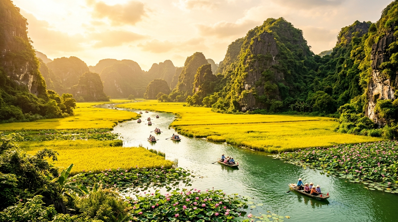 Ninh Binh — Trang An & Tam Coc